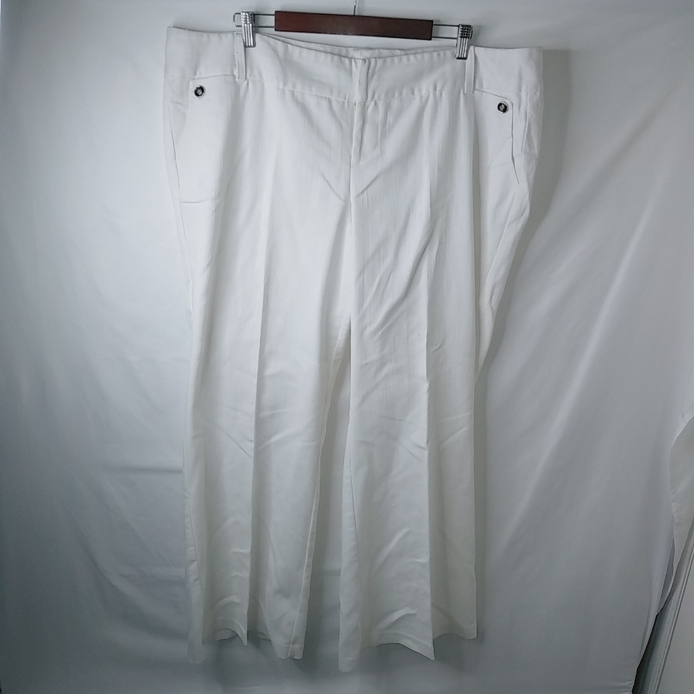 Beautiful 24 White Casual Dress Pants Plus